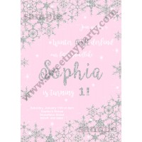 Winter Onederland Invitation,(5)